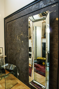 Czarny Stiuk + złoto